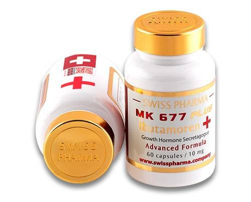 کپسول MK-677 ایبوتامورن پلاس Swiss Pharma 60 عددی 10 میلیگرم