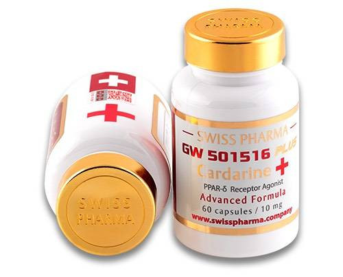 مکمل ورزشی کاردارین (Cardarine) برند Swiss Pharma - افزایش استقامت و چربیسوزی